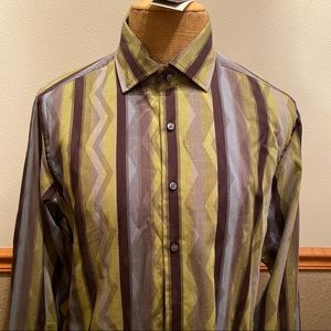 Kenneth Cole shirt 🔥NEW great color pattern❗️